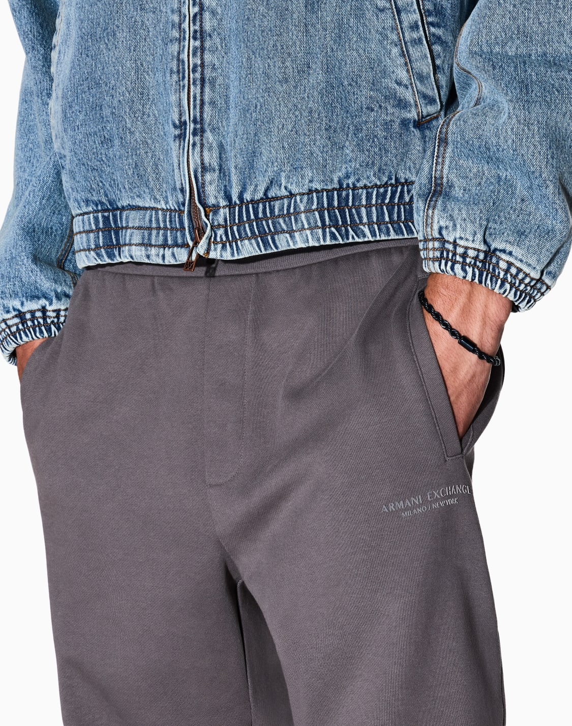 ステンレススチル-チェンブレスレット_axg0165470-マルチカラ--armani-exchange