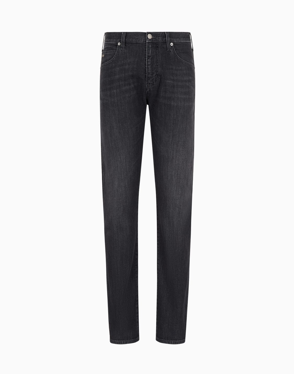j45-regular-fit-jeans-in-melange-twill-10-oz-comfort-denim-black--emporio-armani