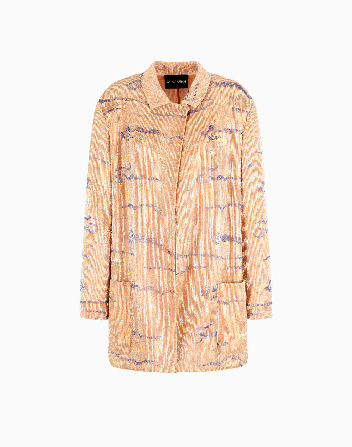 long-jacket-in-embroidered-silk-and-viscose-patterned--giorgio-armani