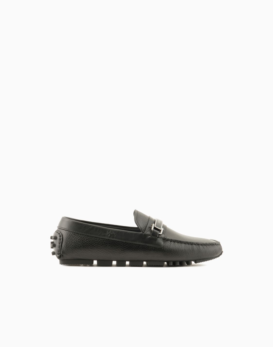 pebbled-leather-driving-loafers-with-stirrup-bar-black--emporio-armani