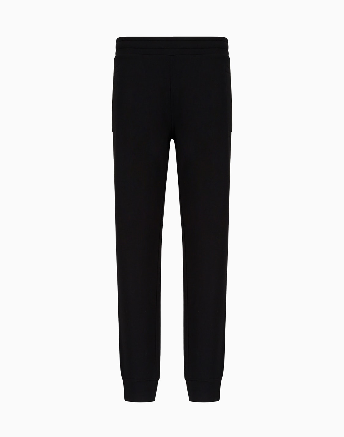pantalones-de-chndal-en-mezcla-de-felpa-y-modal-negro--emporio-armani