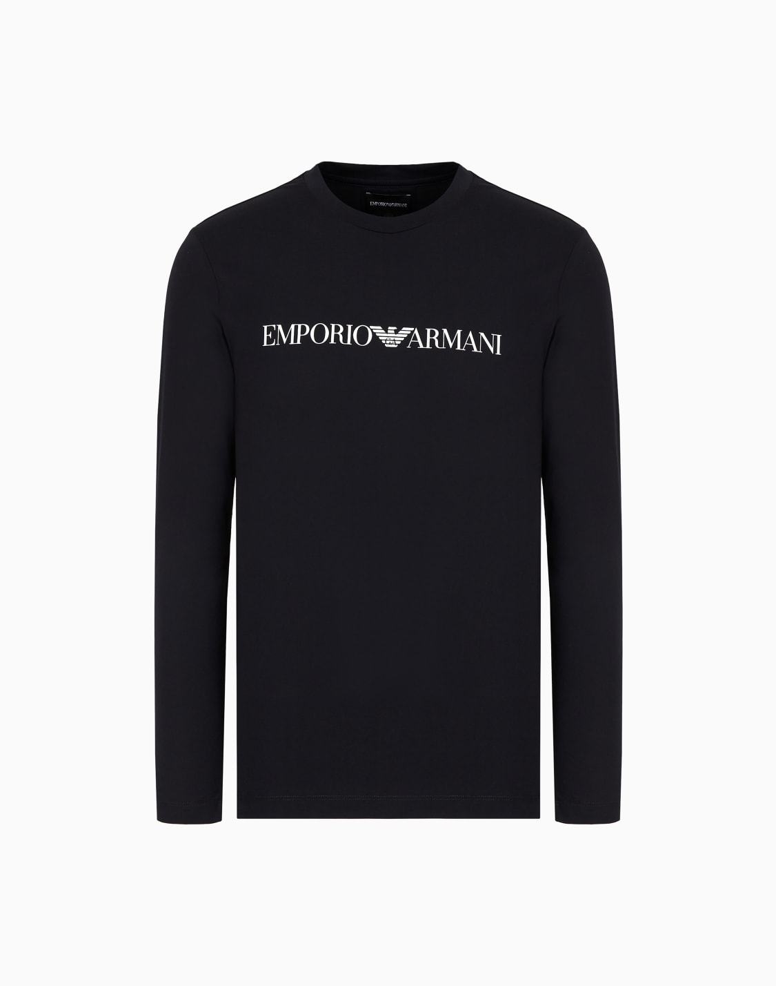 jersey-de-punto-de-algodn-pima-con-estampado-de-logotipo-azul-marino--emporio-armani