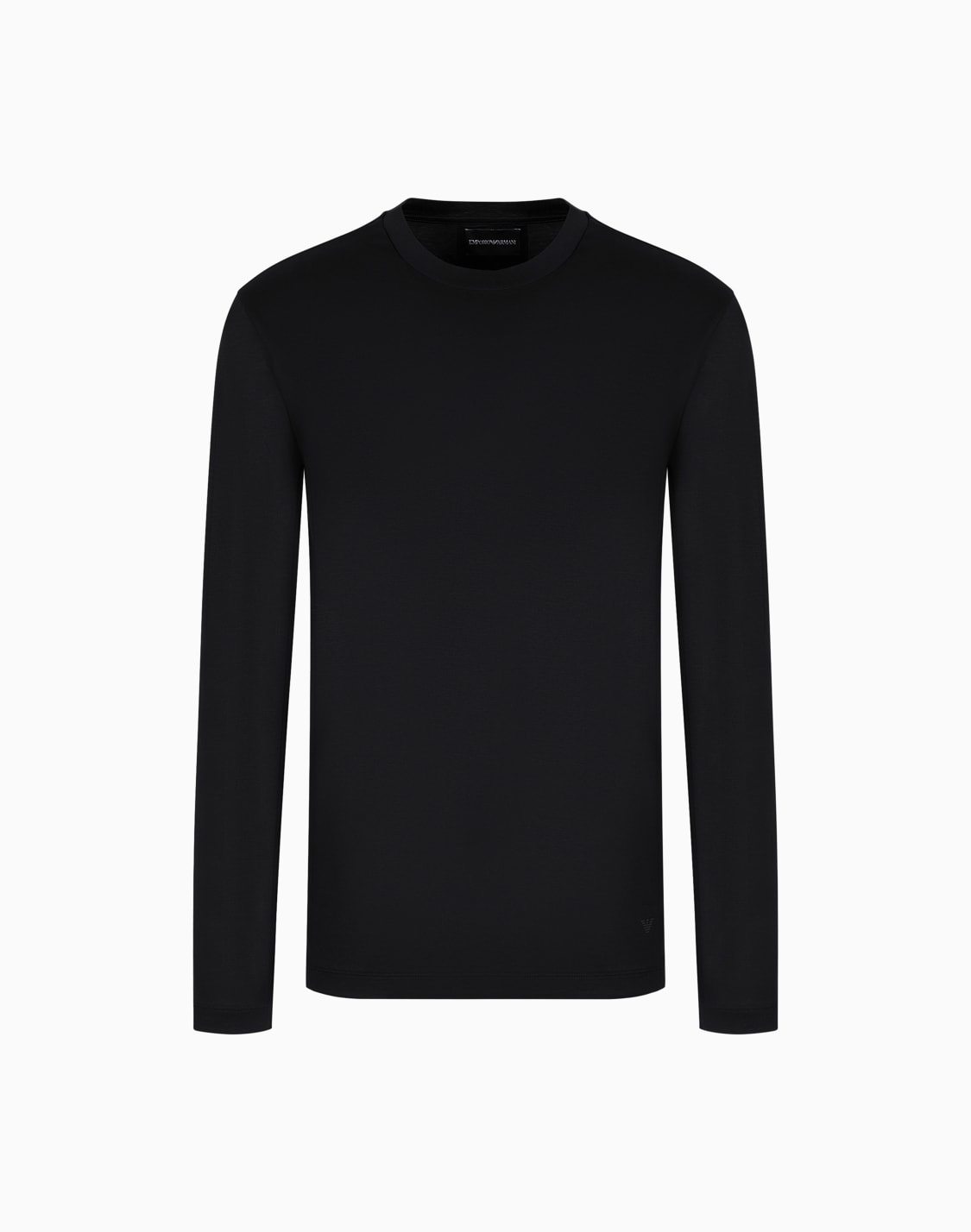 asv-lyocell-blend-jersey-jumper-black--emporio-armani
