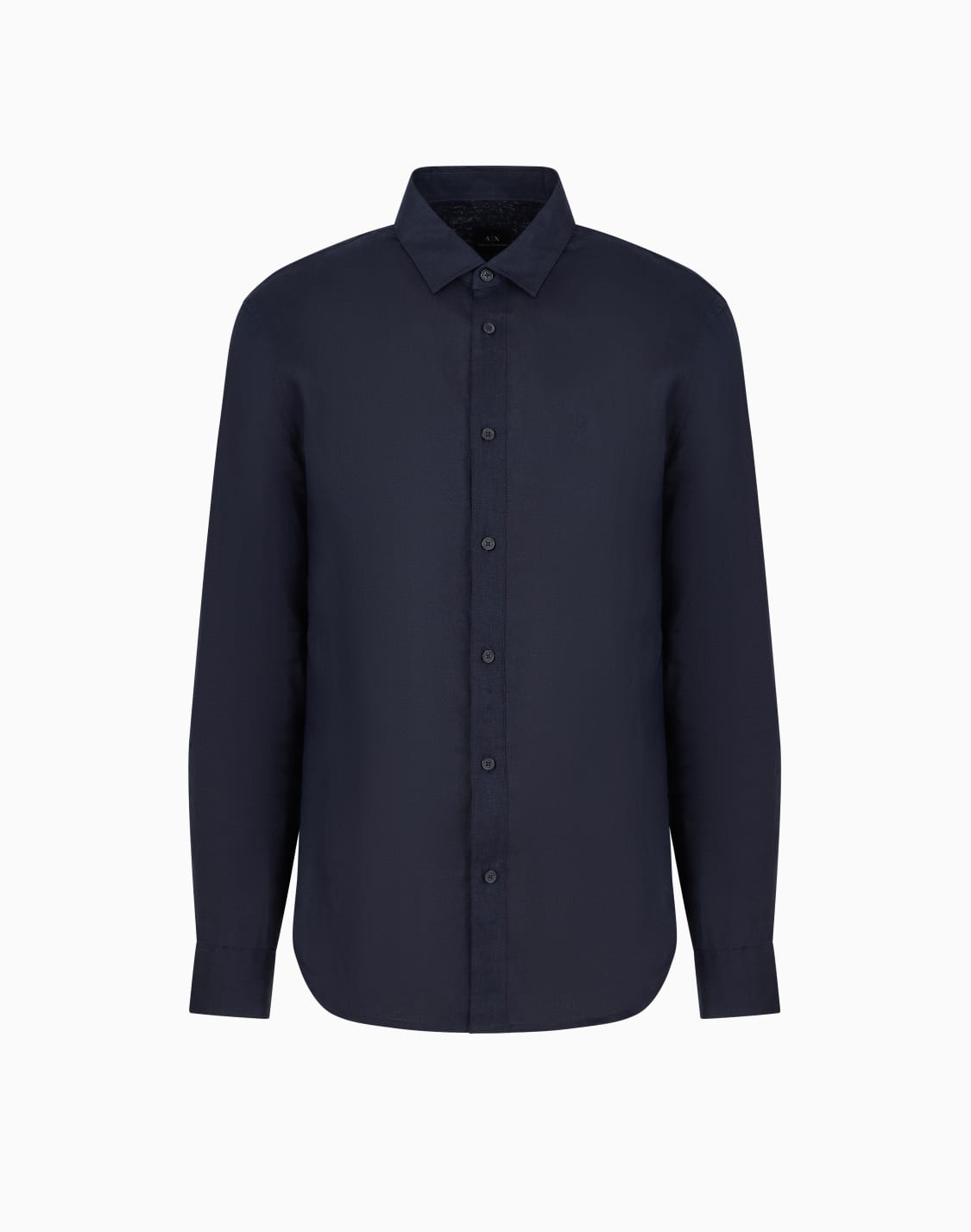 regular-fit-cotton-shirt-네이비-블루--armani-exchange
