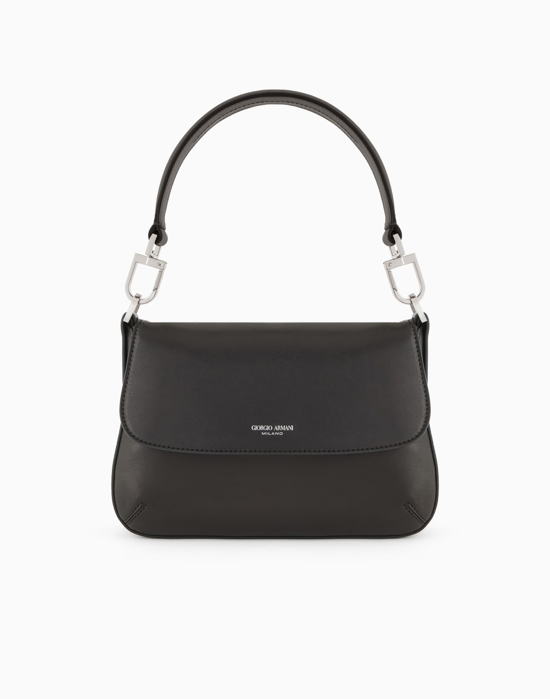 ジョルジオ-アルマニ-ラ-プリマ-ソフト-ハンドバッグ-ナッパレザ-スモル-ブラック--giorgio-armani