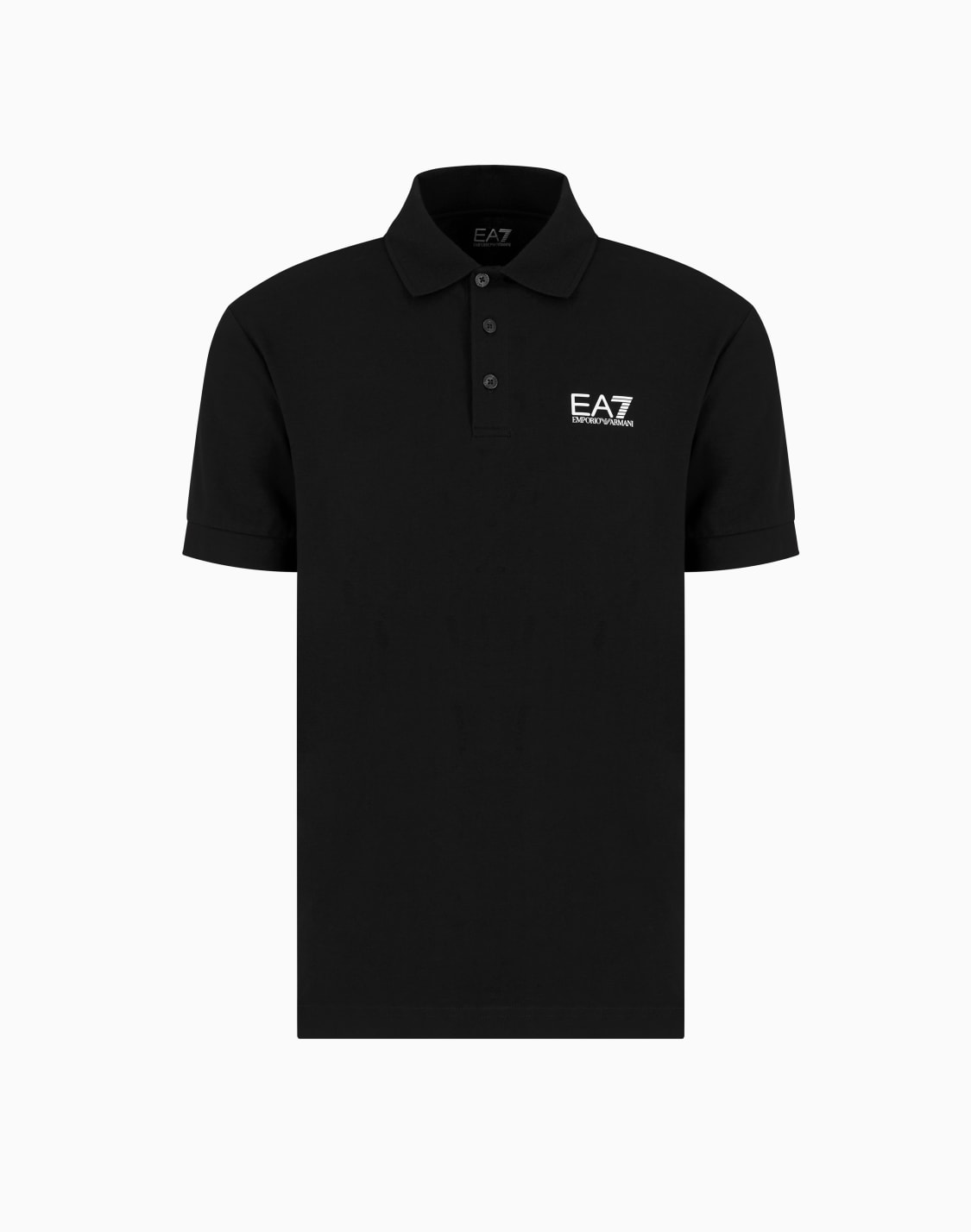 polo-core-identity-de-algodn-elstico-negro--ea7
