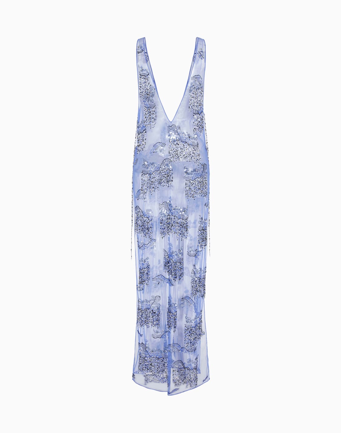 robe-effet-tunique-en-tulle-brod--motif--giorgio-armani