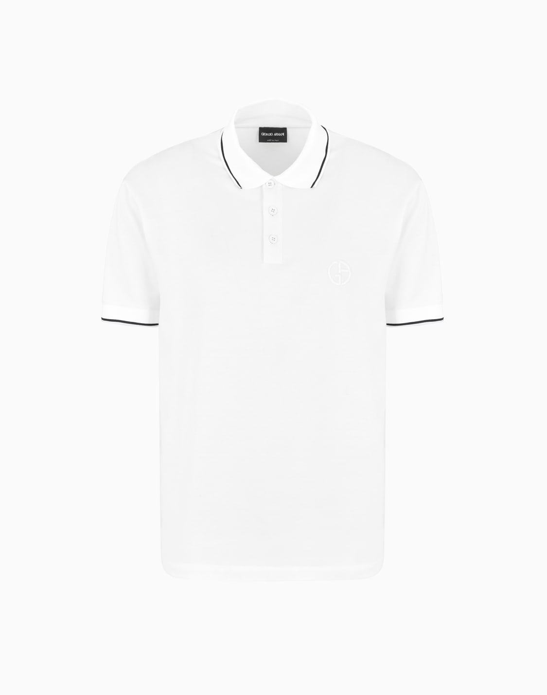 short-sleeved-polo-shirt-in-silk-and-cotton-jersey-white--giorgio-armani