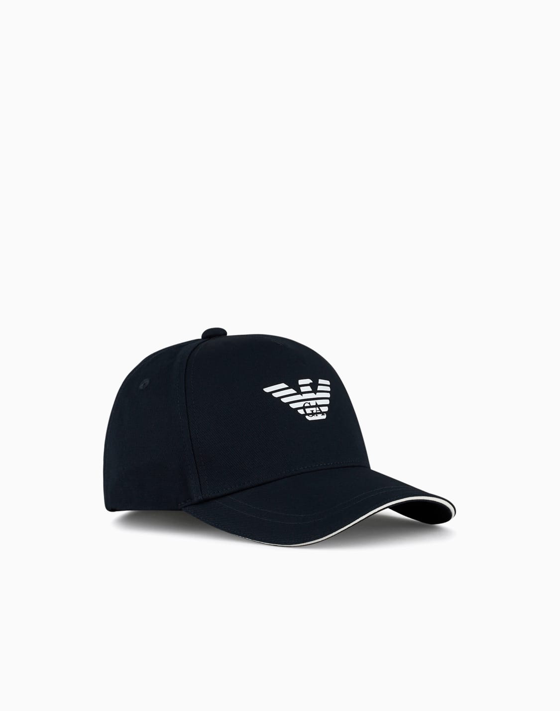 cappello-da-baseball-stampa-aquila-blu-navy--emporio-armani