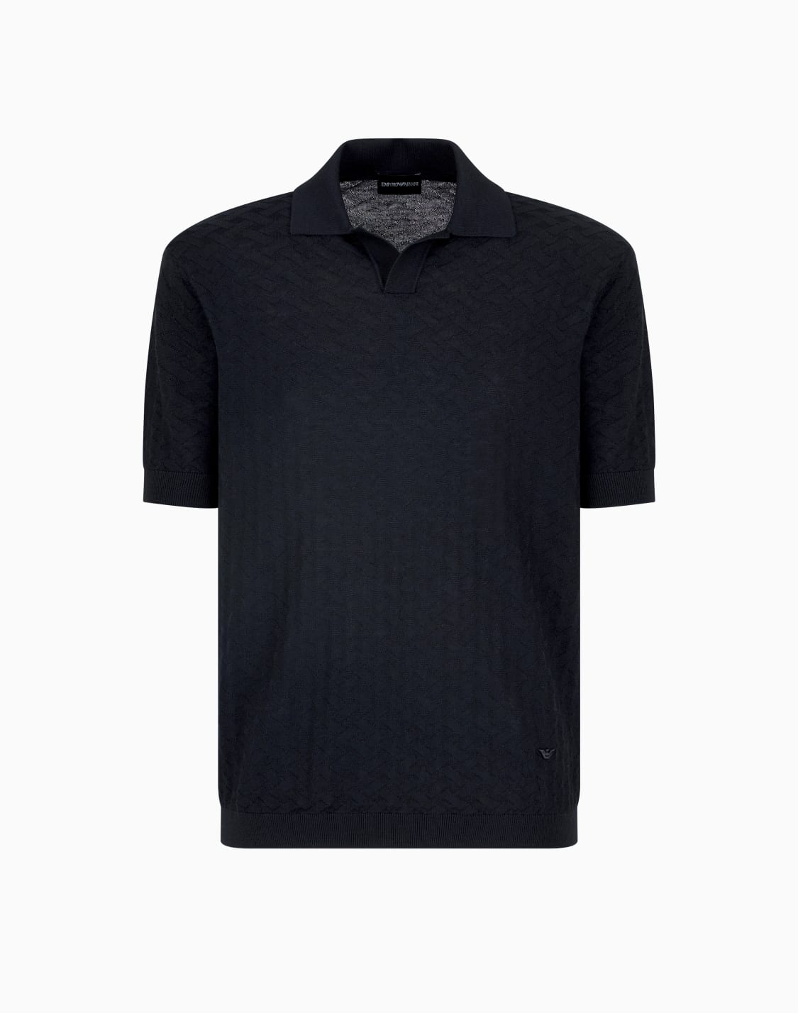 us-exclusive-woven-effect-virgin-wool-jumper-with-a-polo-shirt-collar-azul--emporio-armani