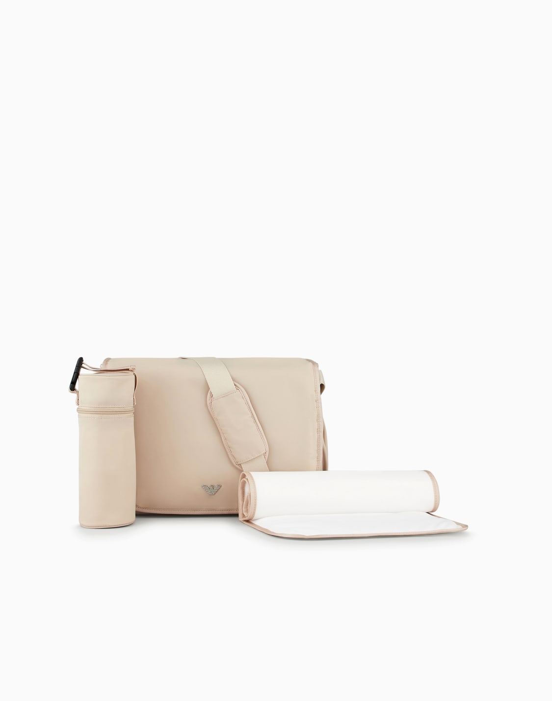 mummy-bag-set-with-eagle-plate-beige--emporio-armani