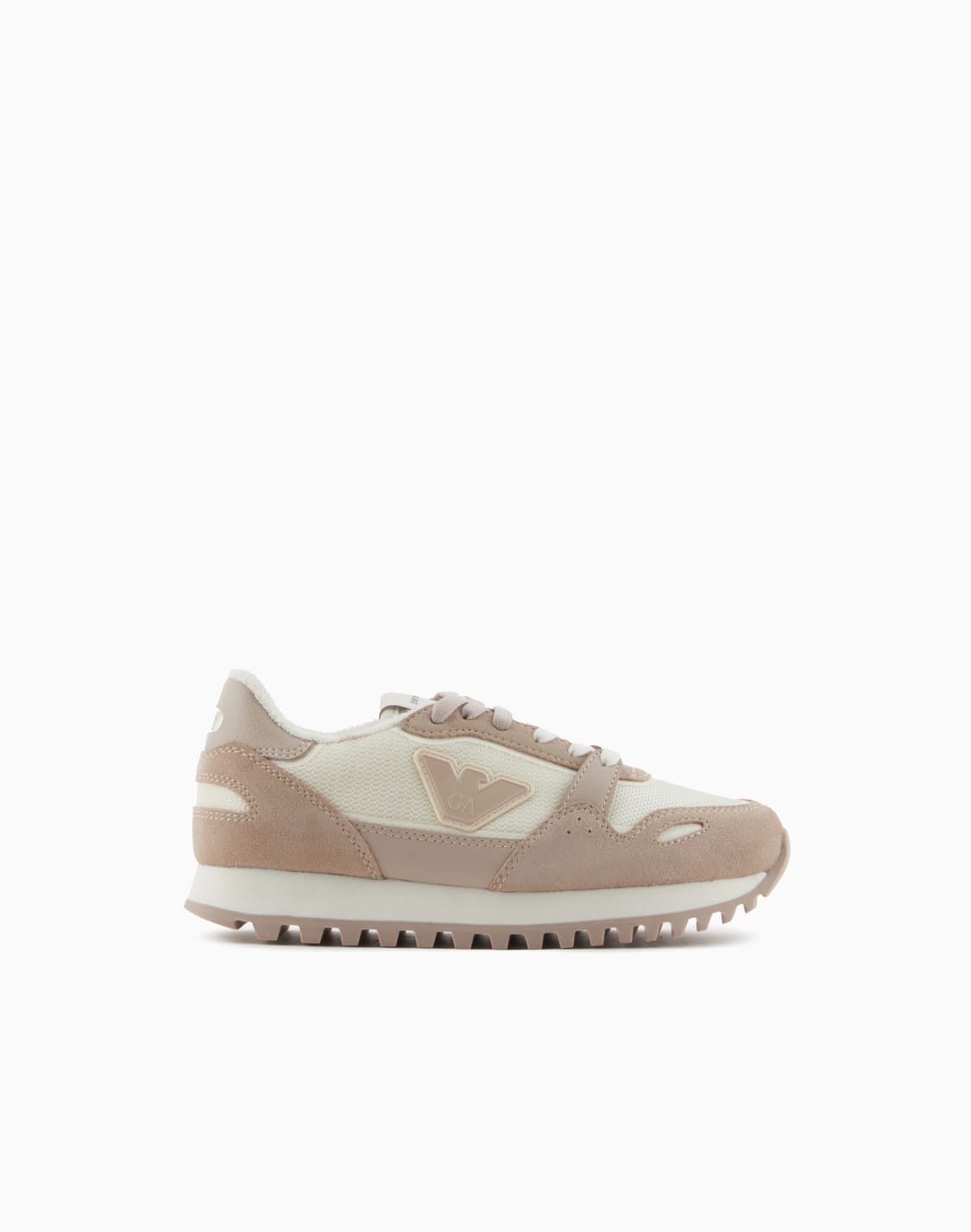 sneakers-in-mesh-con-dettagli-in-suede-e-patch-aquila-beige--emporio-armani