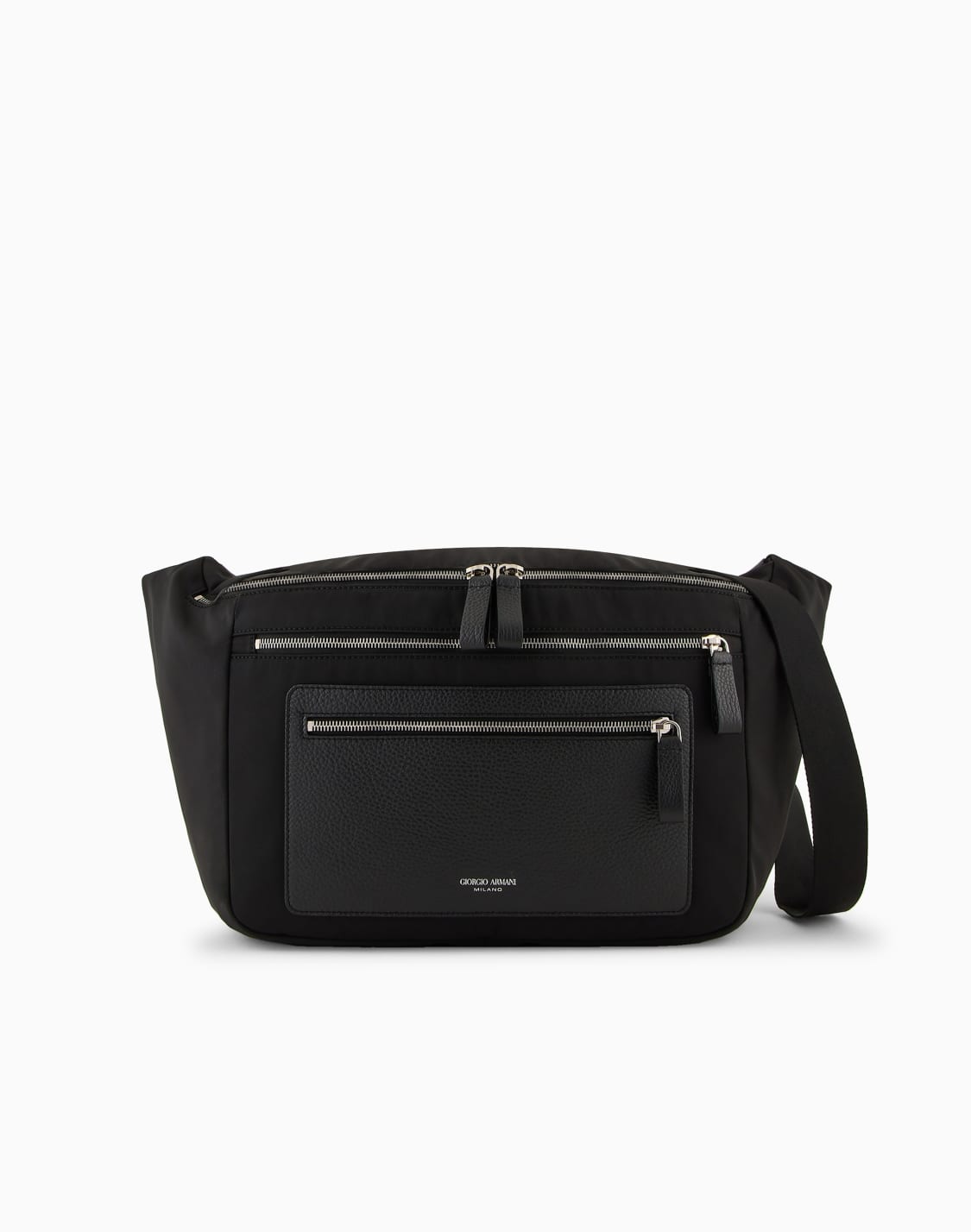 asv-nylon-and-pebbled-leather-large-crossbody-bag-black--giorgio-armani