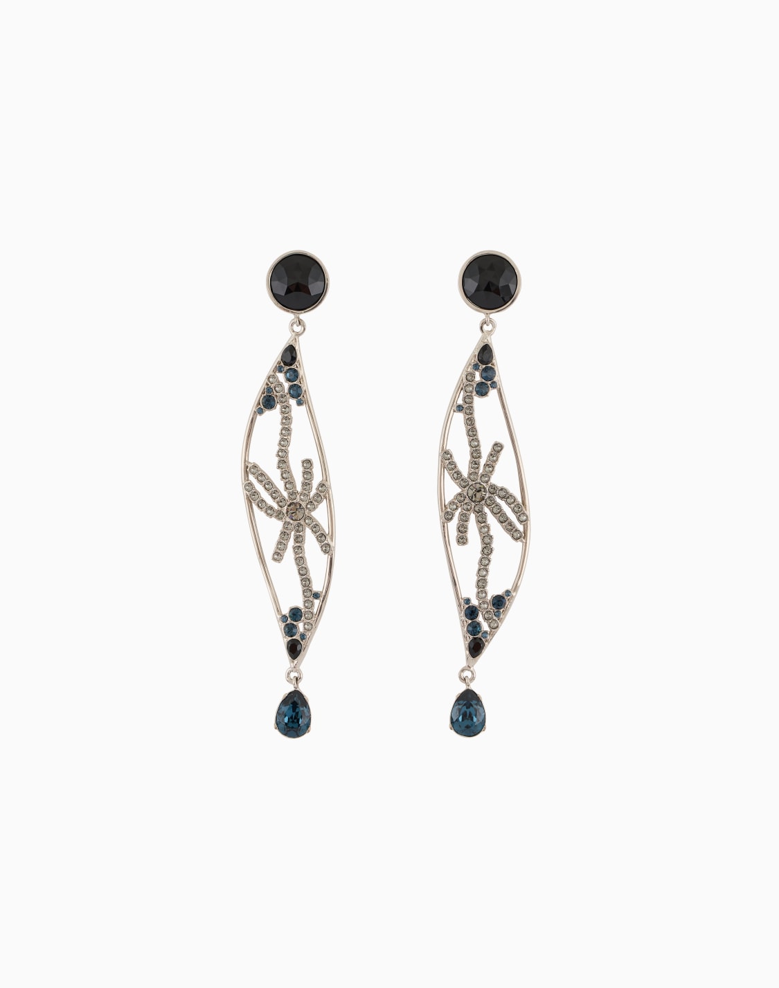 clip-earrings-with-a-brass-pendant-and-swarovski-crystals-azul--giorgio-armani