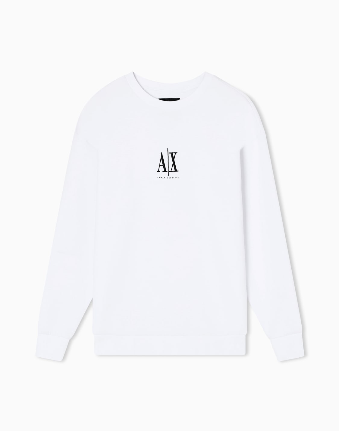 icon-クルネックスウェットプルオバ-ホワイト--armani-exchange