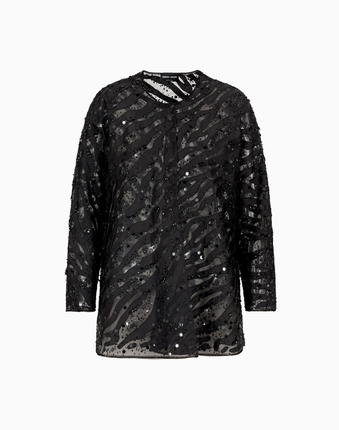 organza-shirt-with-animal-skin-motif-embroidery-black--giorgio-armani