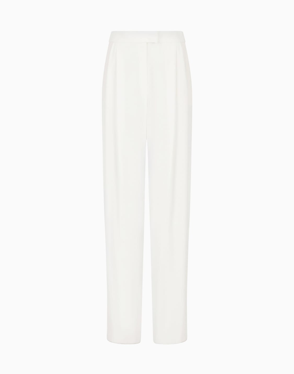 pantalon-palazzo-pinces-en-envers-satin-blanc--emporio-armani