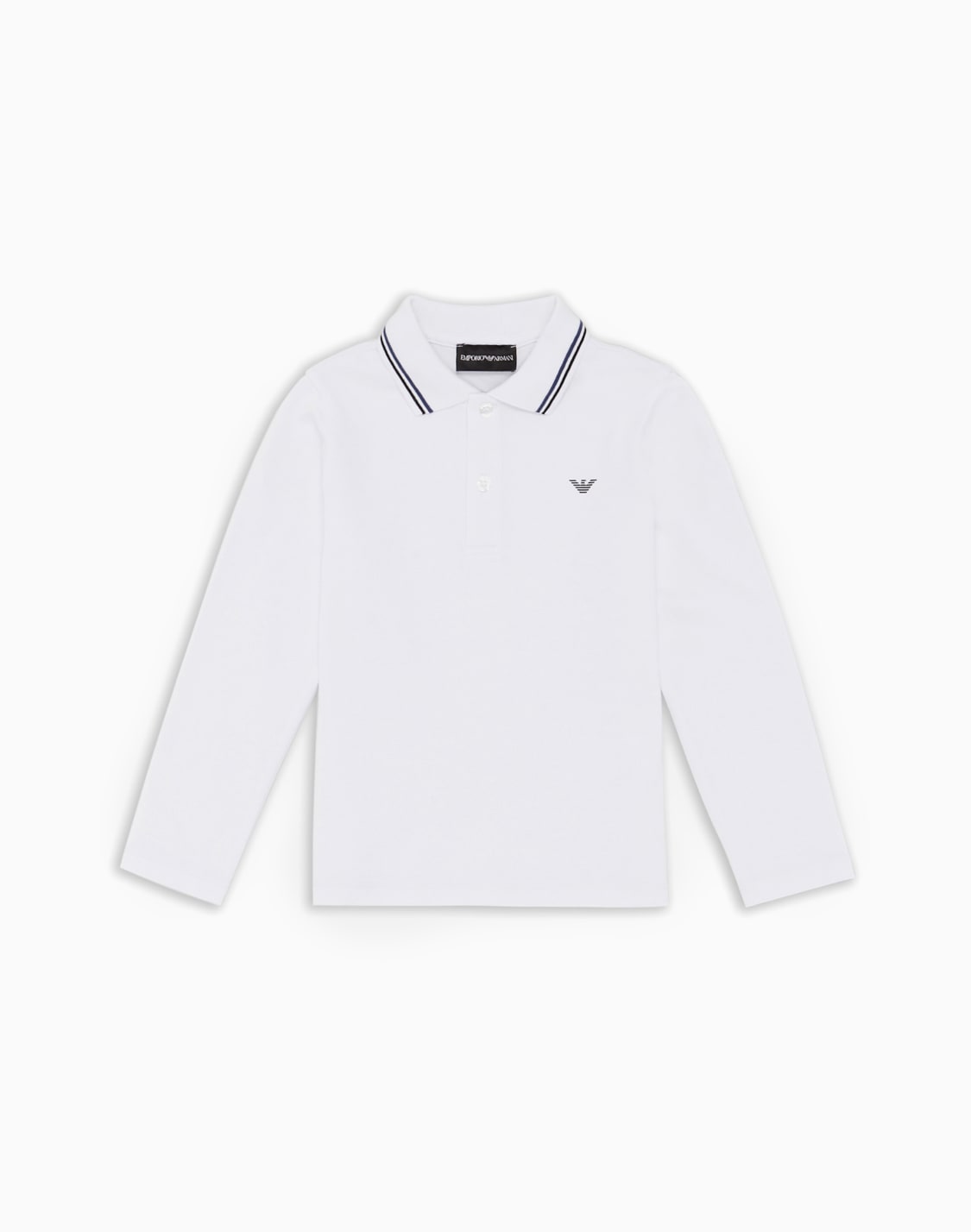 poloshirt-mit-langen-rmeln-aus-pikee-stretch-und-aufgesticktem-mikro-adler-wei--emporio-armani