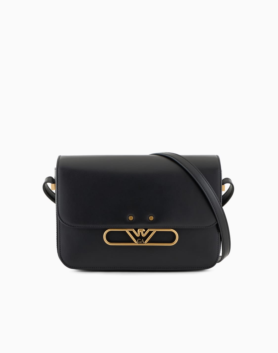 bolso-de-hombro-de-piel-lisa-con-logotipo-de-guila-de-metal-negro--emporio-armani