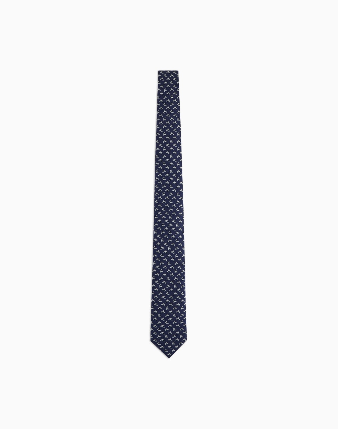 ネクタイ-ピュアシルク-ジャカド-ブル--giorgio-armani