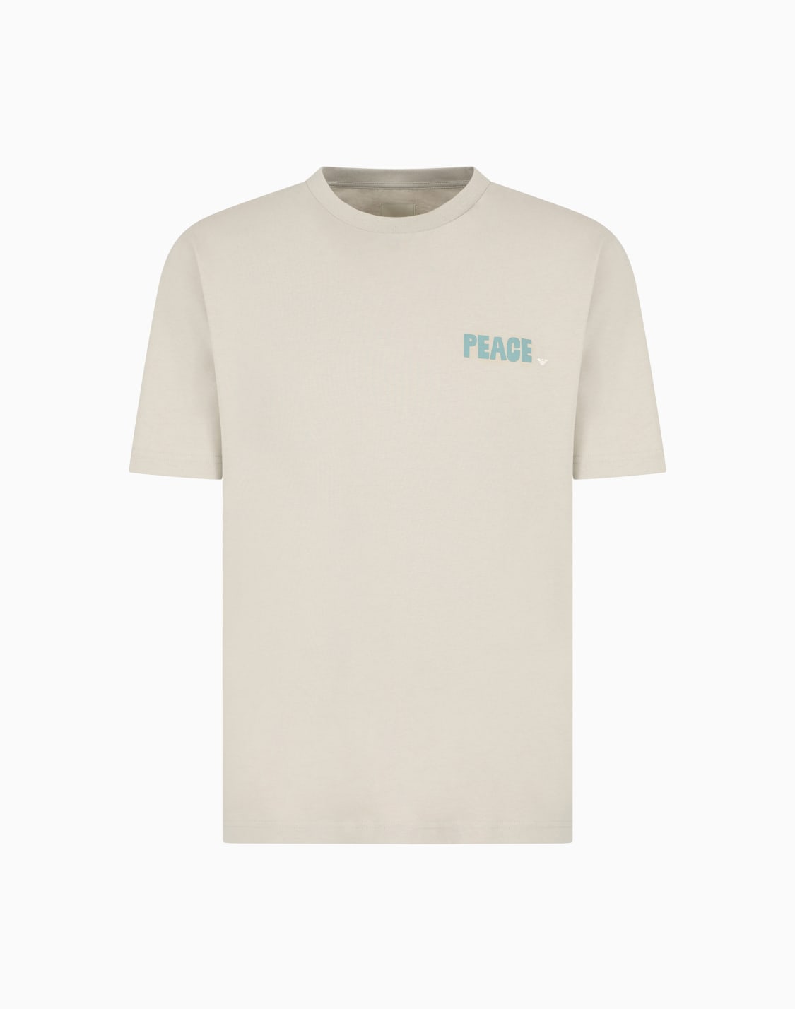 asv-peaceカプセルコレクション-tシャツ-ジャジ-オバサイズプリント-ベジュ--emporio-armani