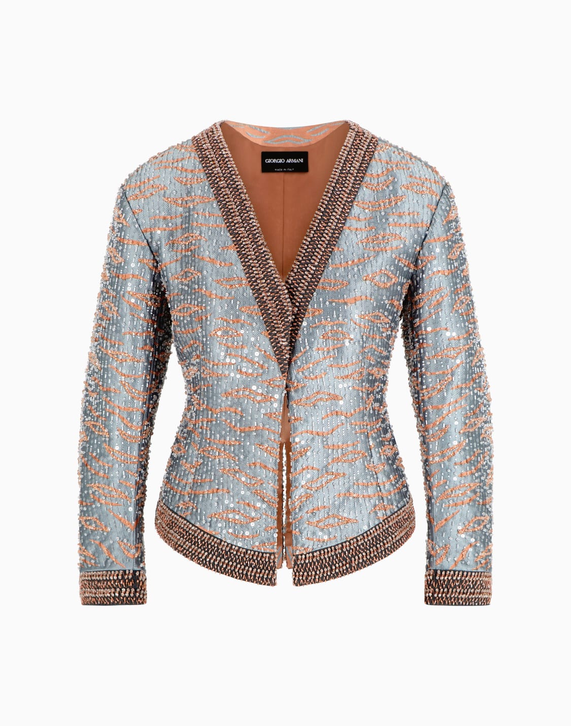 chaqueta-corta-de-abotonadura-sencilla-en-mezcla-de-seda-bordada-estampado--giorgio-armani