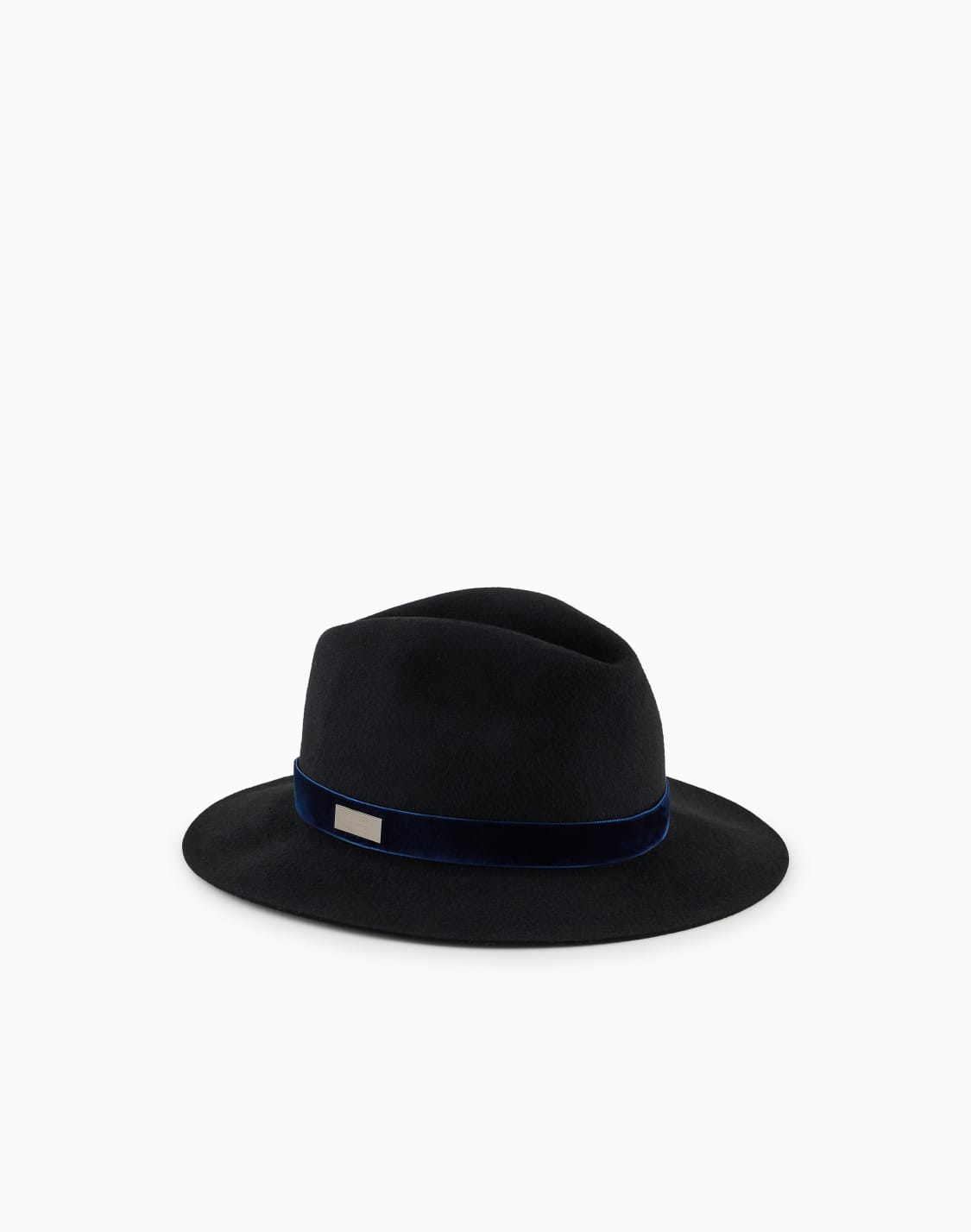 cappello-in-lapin-con-dettaglio-in-velluto-nero--giorgio-armani