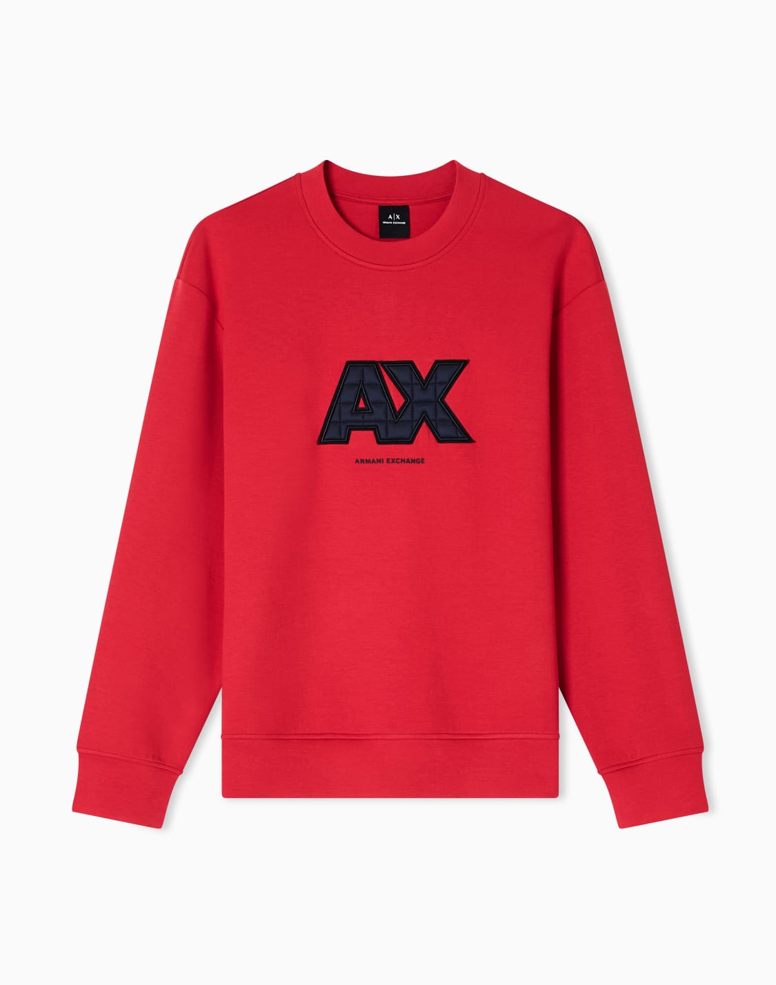 sweatshirts-without-hood-red--armani-exchange