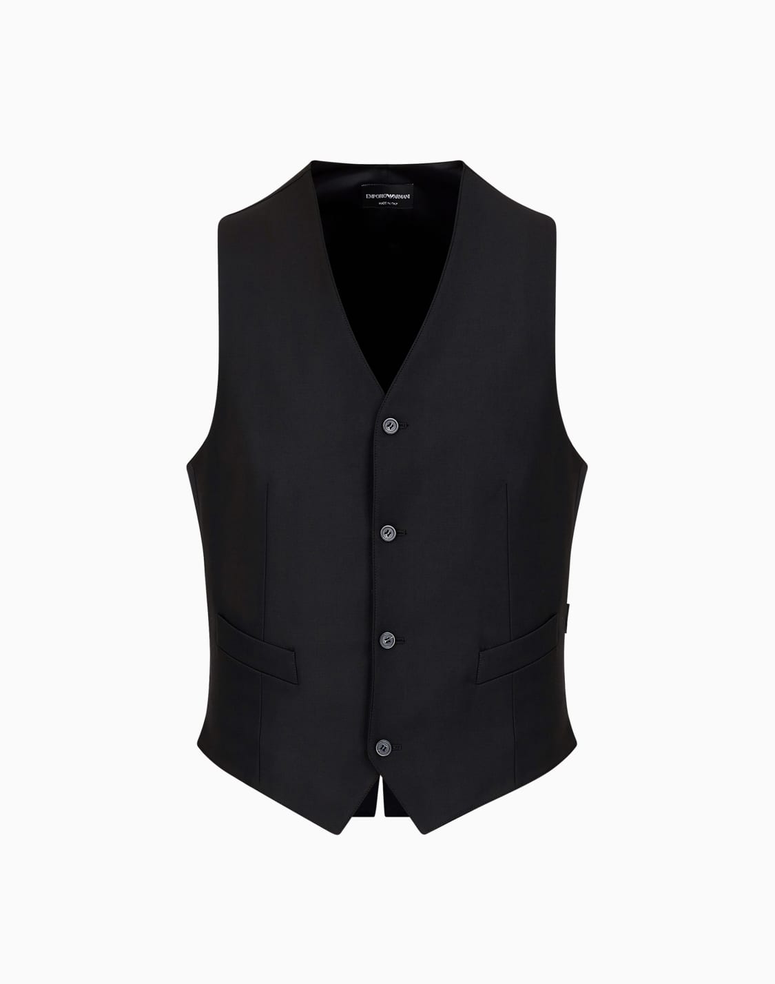single-breasted-worsted-virgin-wool-gilet-black--emporio-armani