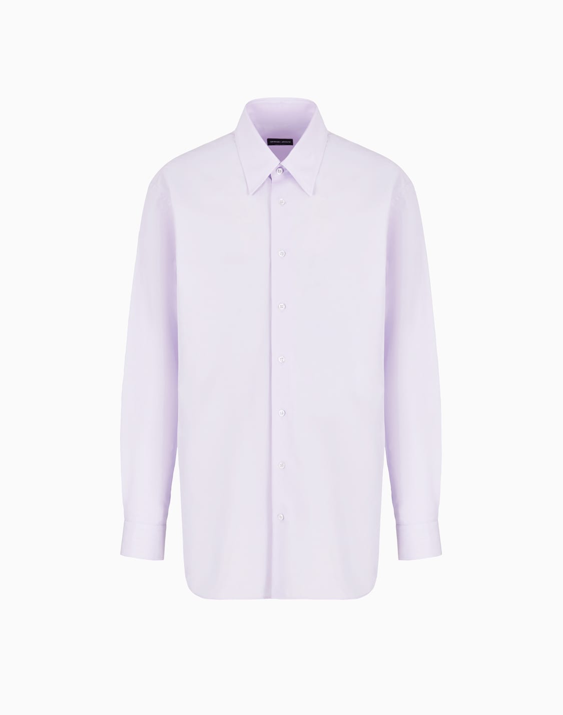 chemise-coupe-classique-en-coton-rose--giorgio-armani