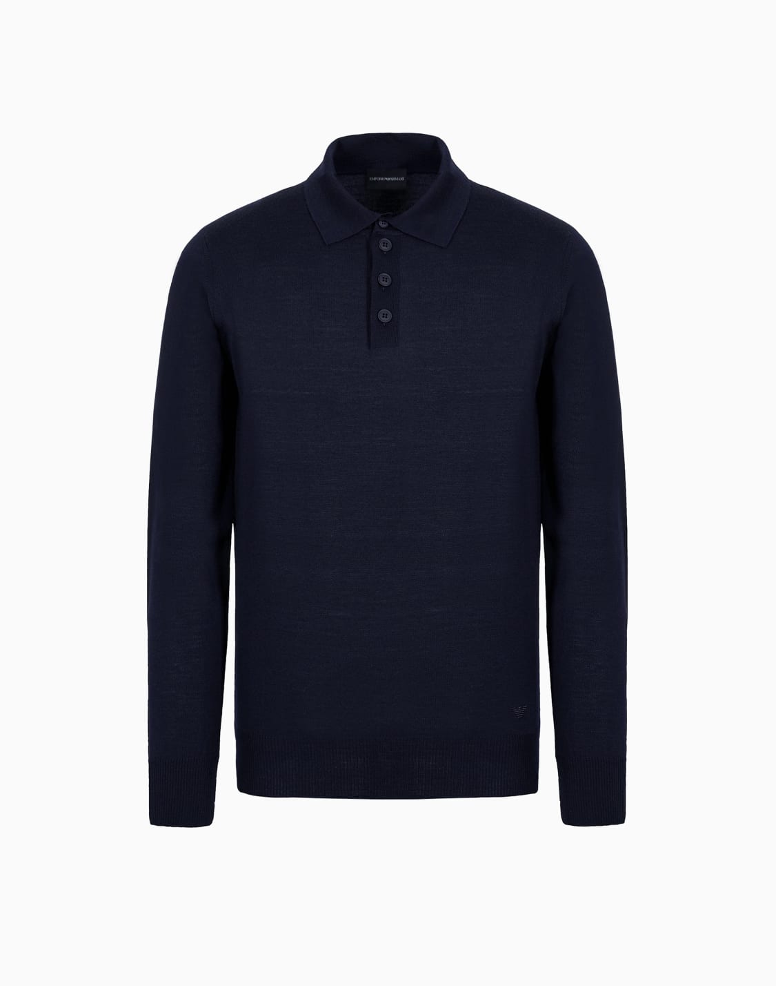 jersey-de-lana-virgen-con-cuello-de-polo-azul-marino--emporio-armani