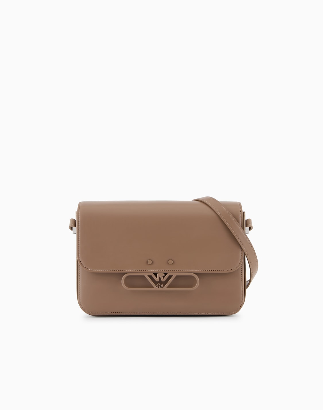 borsa-a-spalla-in-pelle-liscia-con-logo-aquila-in-metallo-beige--emporio-armani