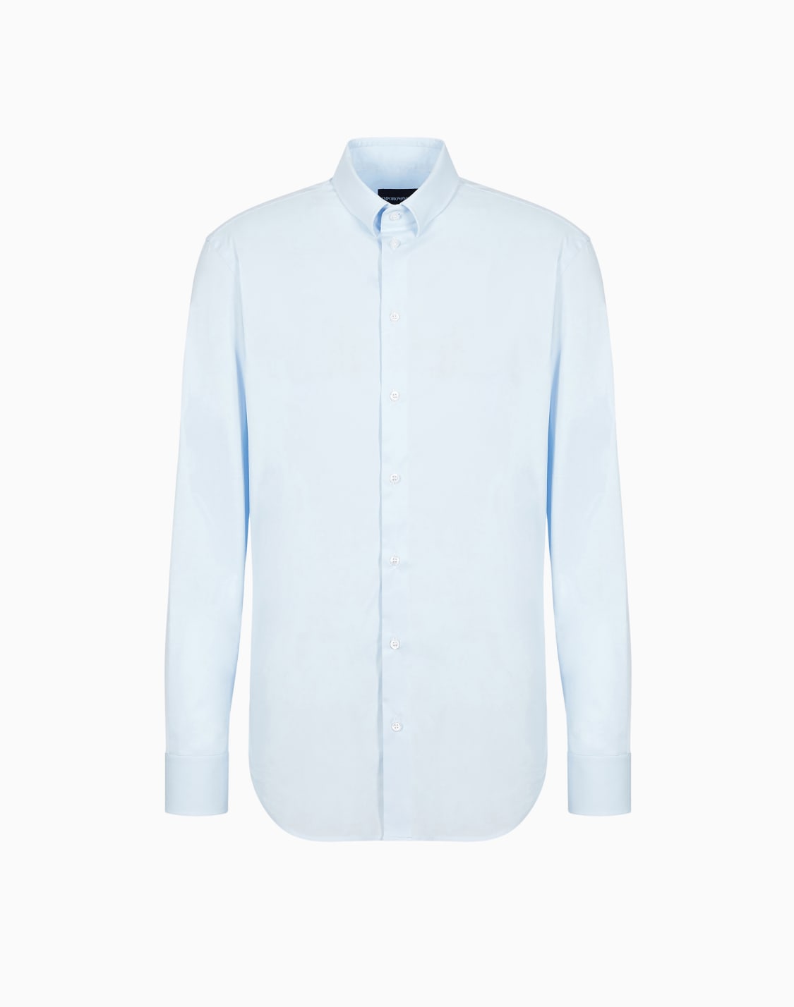 stretch-cotton-poplin-shirt-light-blue--emporio-armani