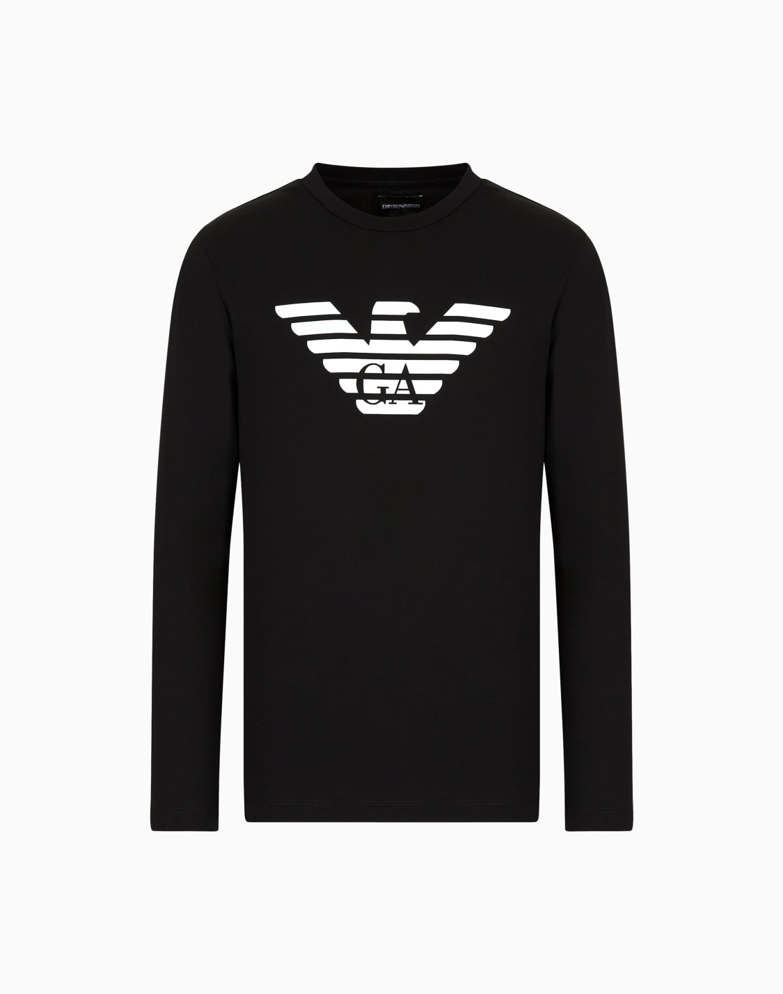 jersey-de-punto-de-algodn-pima-con-estampado-de-logotipo-negro--emporio-armani