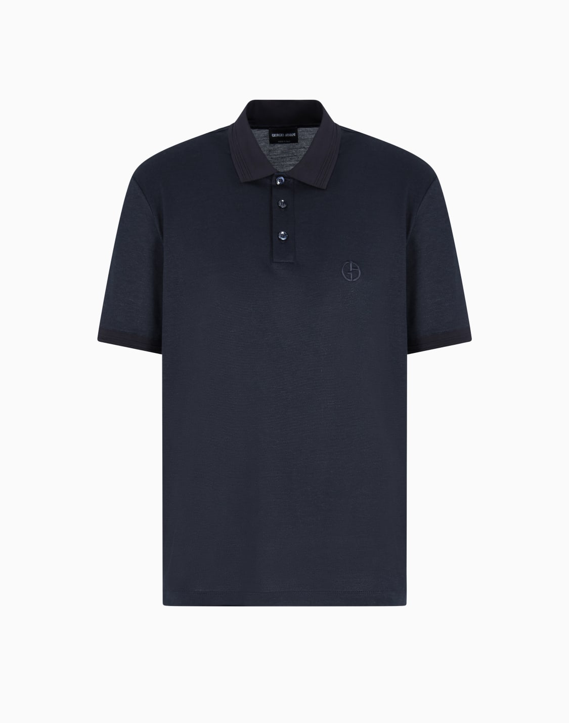 short-sleeved-polo-shirt-in-silk-linen-and-cotton-navy-blue--giorgio-armani