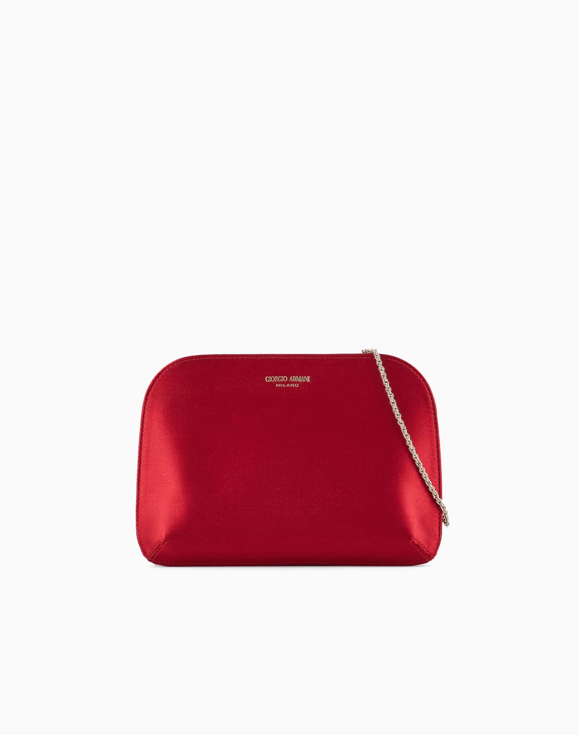 ジョルジオ-アルマニ-ラ-プリマ-クラッチバッグ-サテン-レッド--giorgio-armani