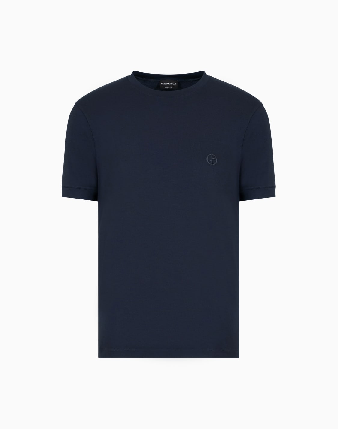 asv-stretch-viscose-jersey-jumper-with-crew-neck-and-short-sleeves-navy-blue--giorgio-armani