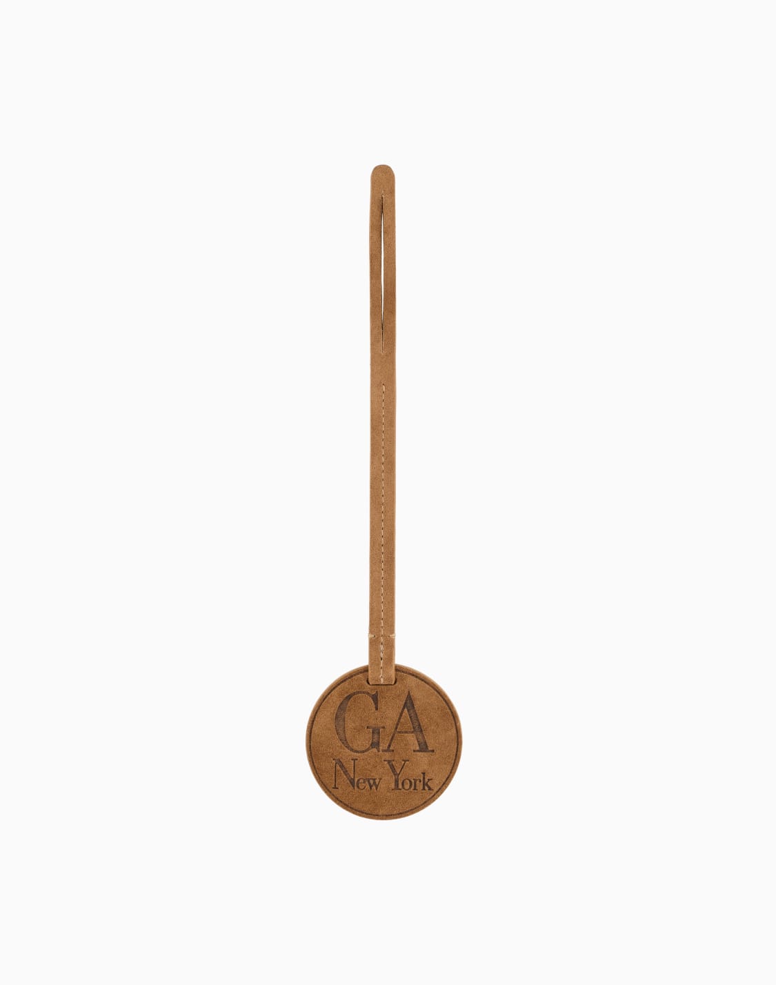 suede-charm-with-embossed-logo-brown--giorgio-armani