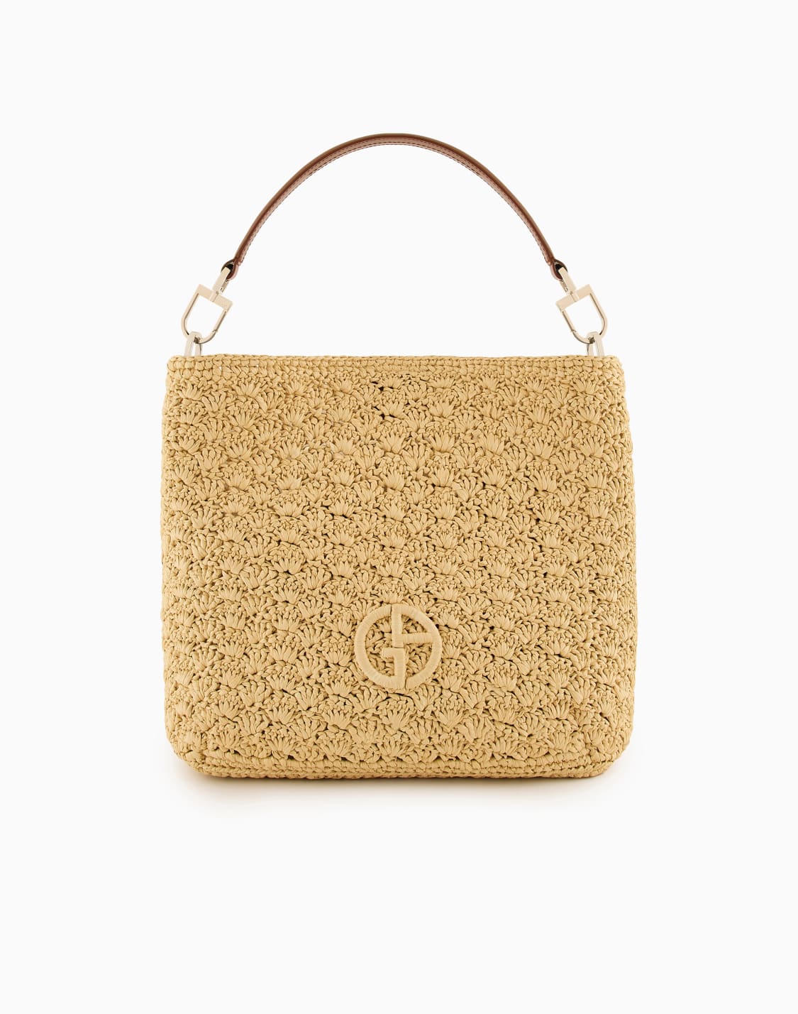 borsa-a-spalla-media-in-rafia-punto-ventaglio-e-pelle-beige--giorgio-armani