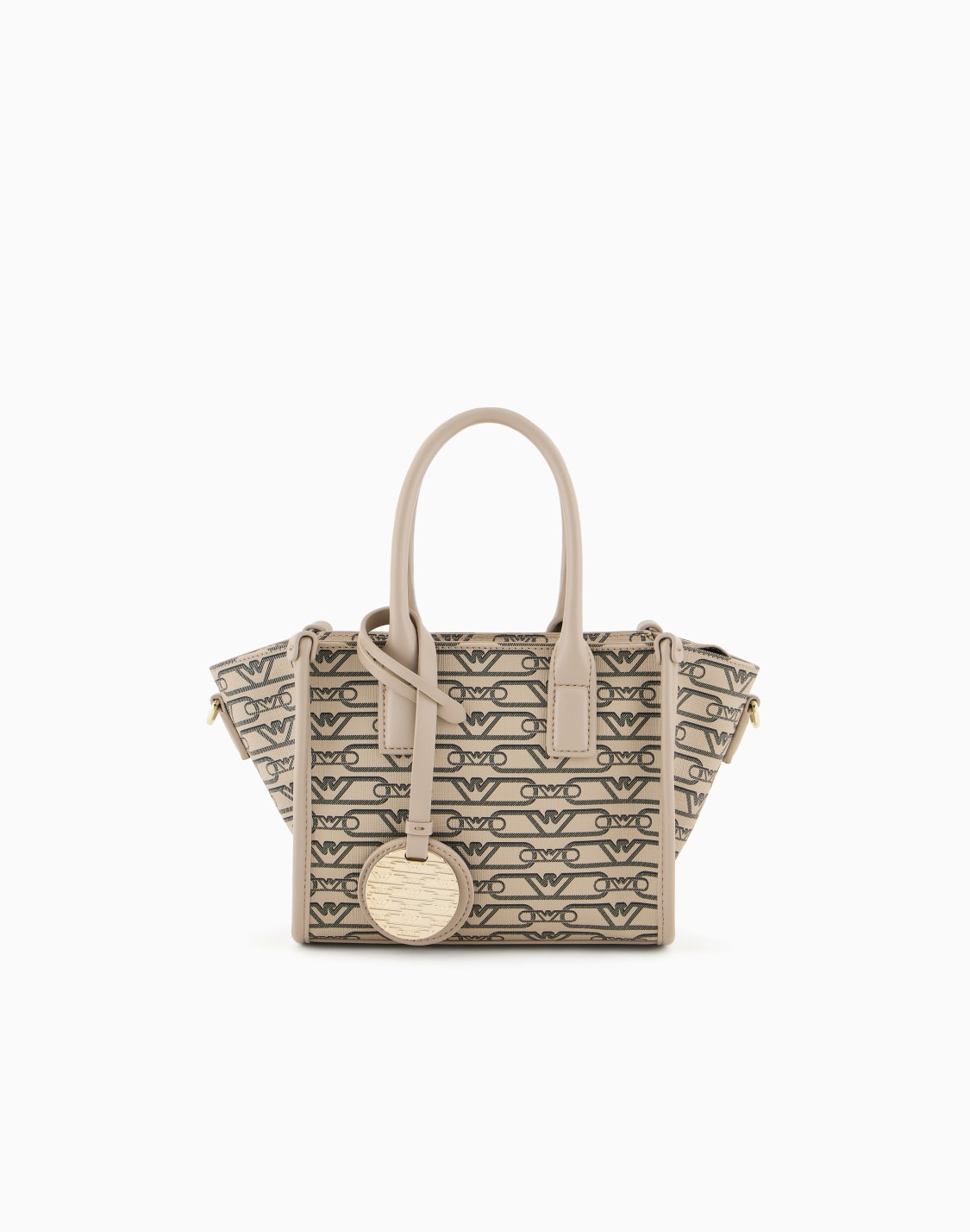 shopper-piccola-stampa-monogram-all-over-beige--emporio-armani