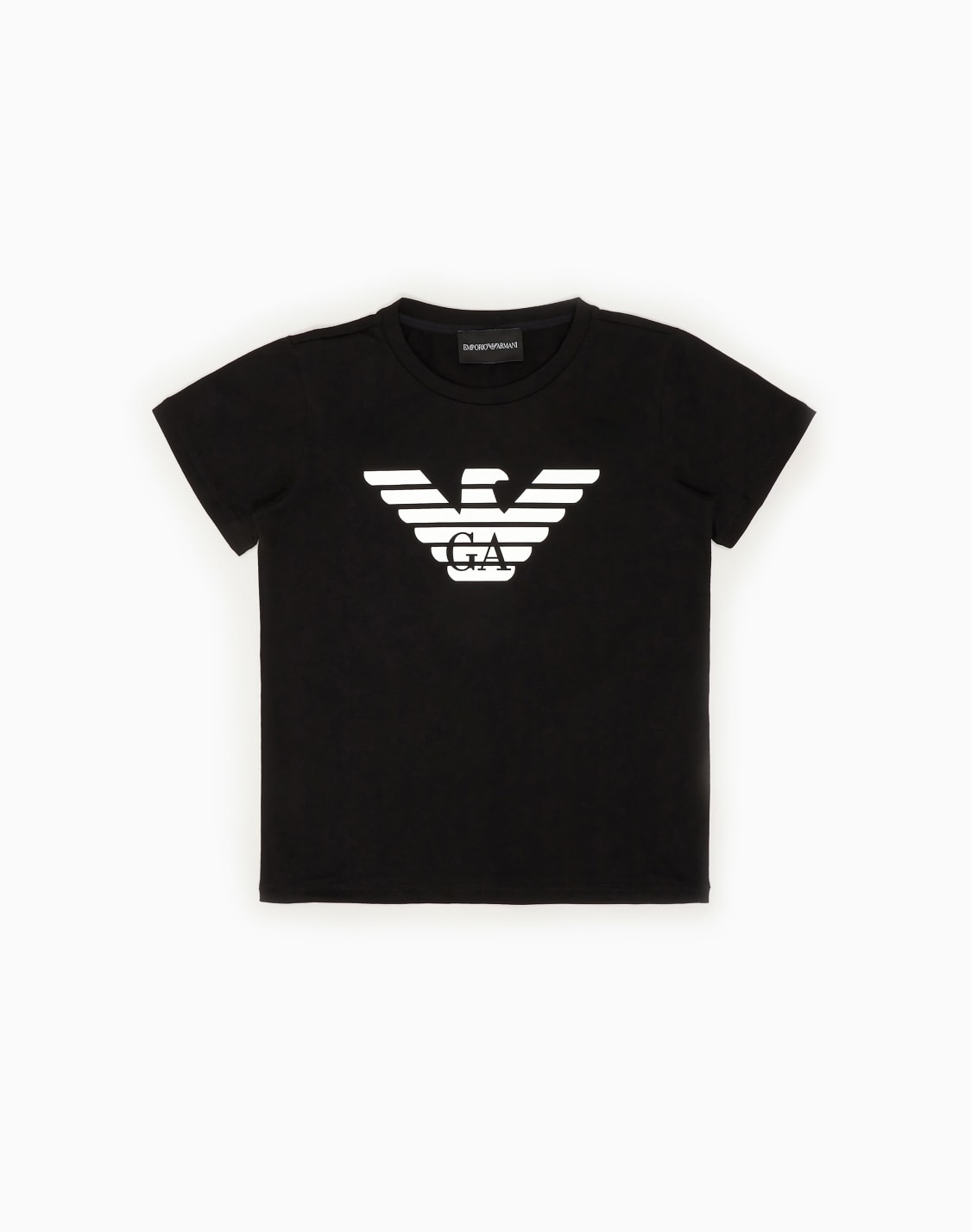 t-shirt-aus-pima-baumwolljersey-mit-logo-schwarz--emporio-armani
