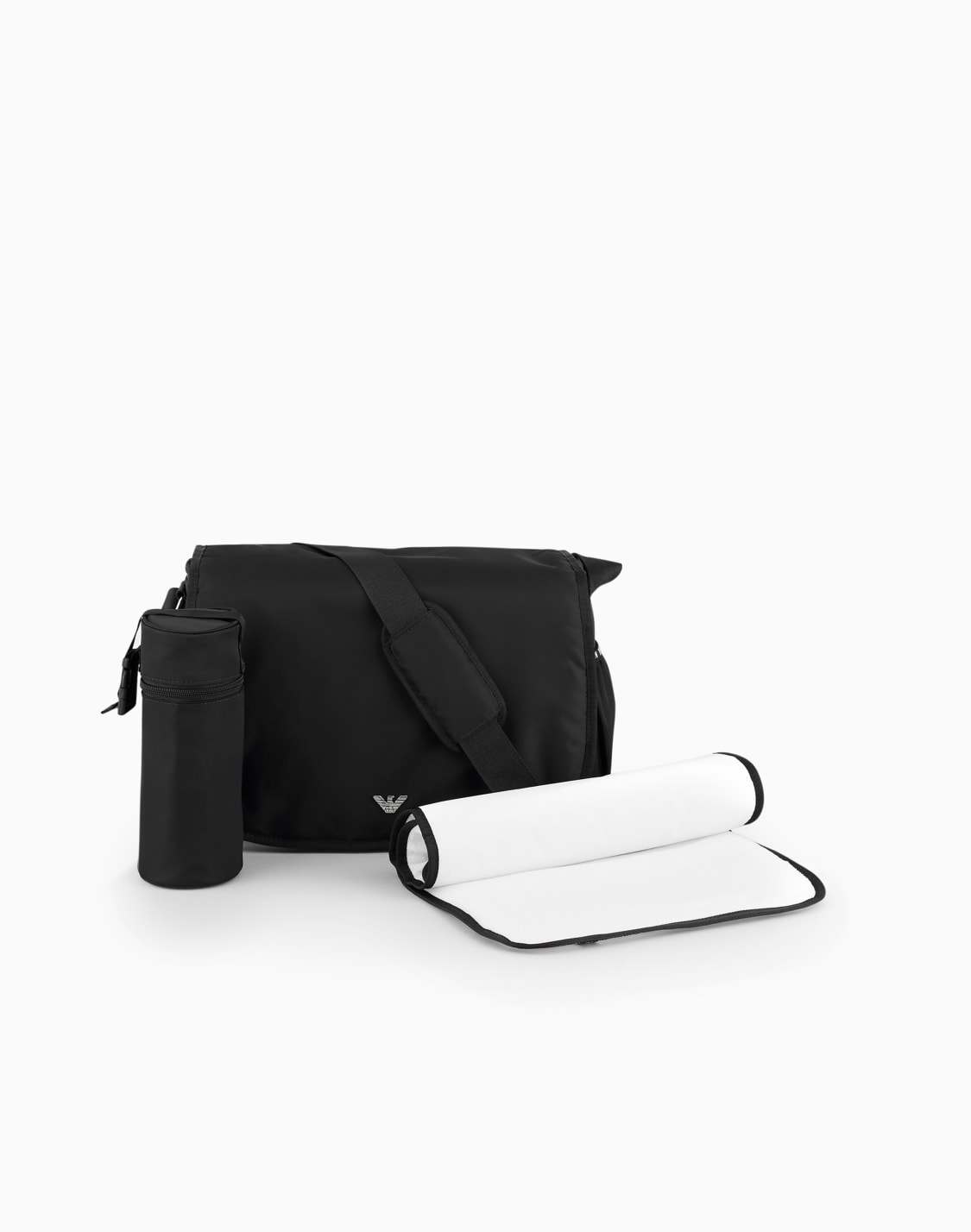 set-mummy-bag-con-placchetta-aquila-nero--emporio-armani