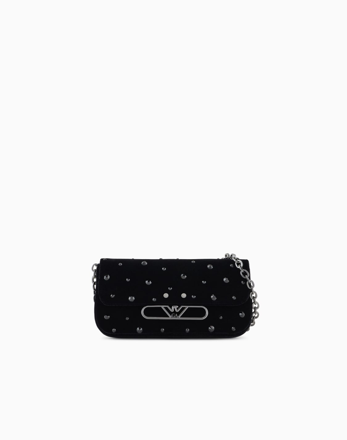 mini-bag-a-tracolla-in-velluto-con-strass-e-logo-aquila-in-metallo-nero--emporio-armani
