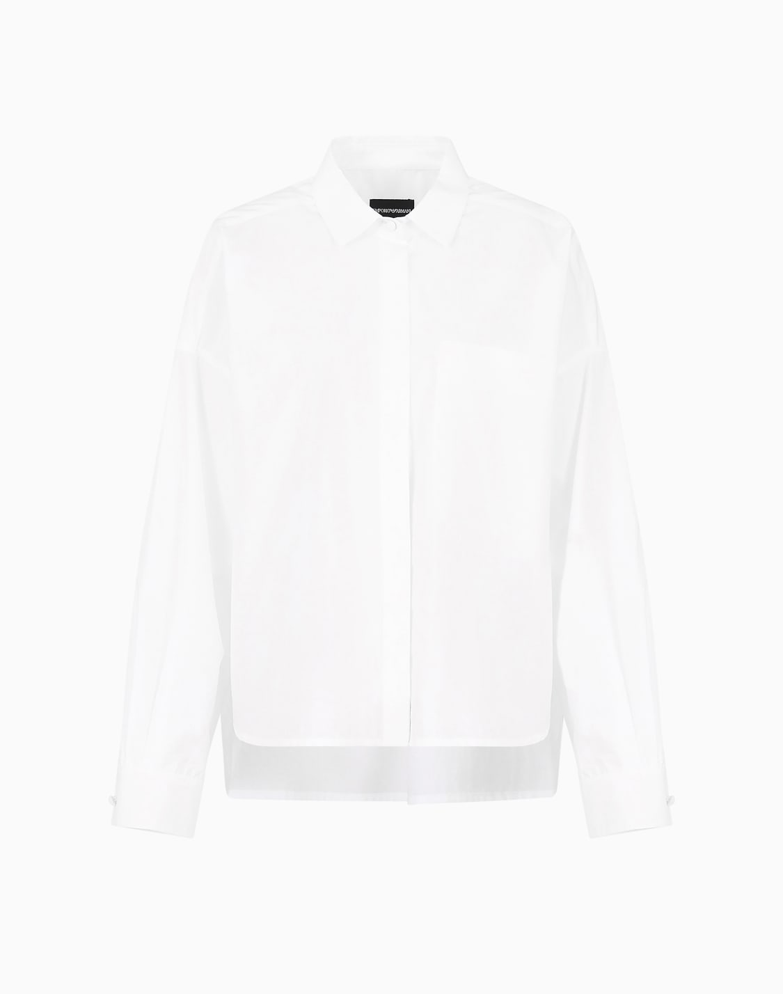 poplin-shirt-with-asymmetric-hem-and-patch-pocket-white--emporio-armani