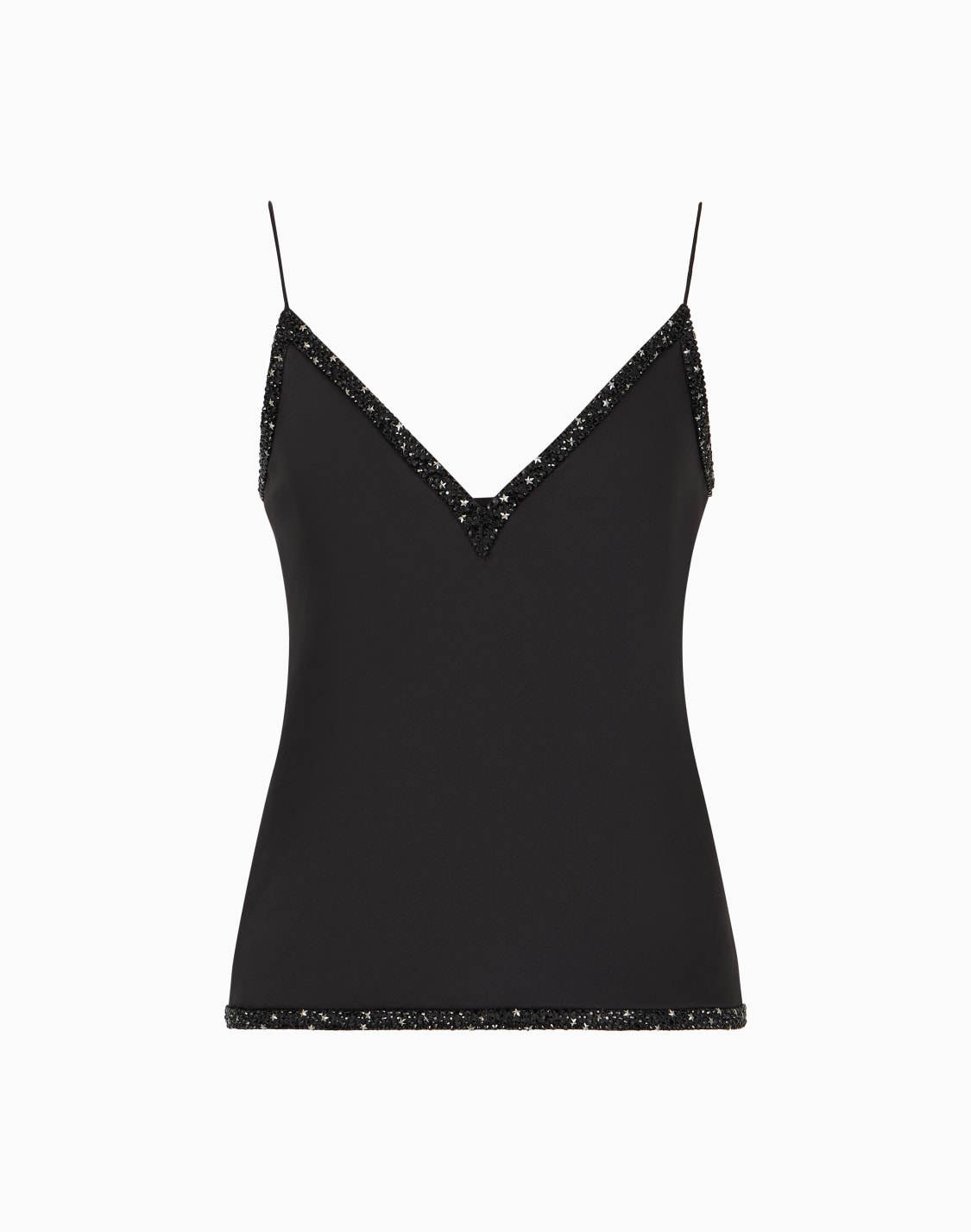 v-neck-silk-top-with-embroidery-patterned--giorgio-armani