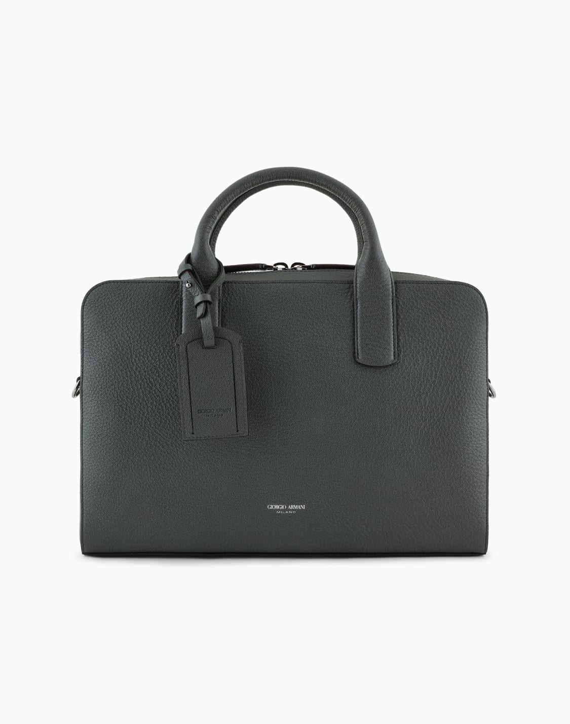 pebbled-leather-briefcase-green--giorgio-armani