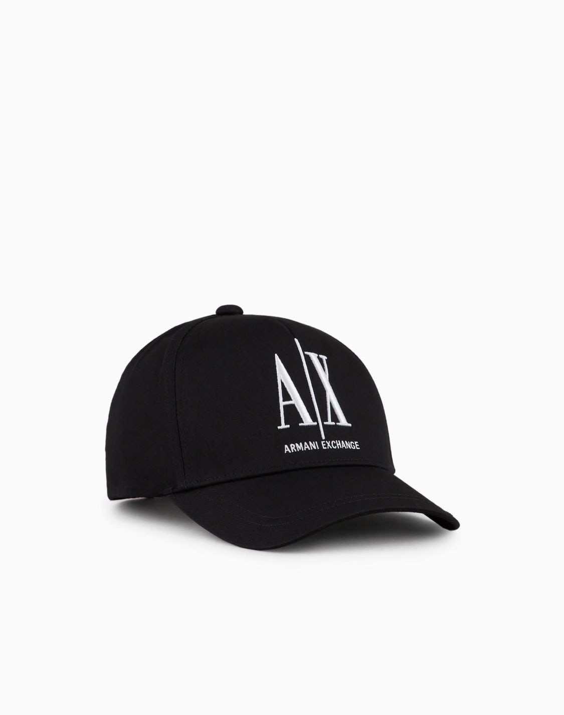 아이콘-프로젝트-바이저-모자-블랙--armani-exchange