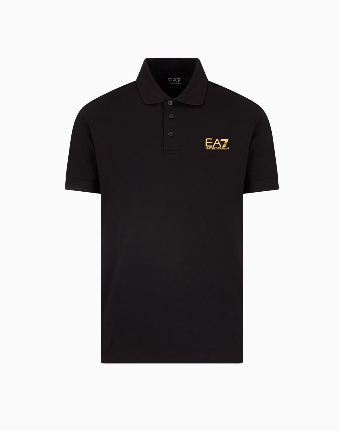 polo-core-identity-de-algodn-elstico-negro--ea7