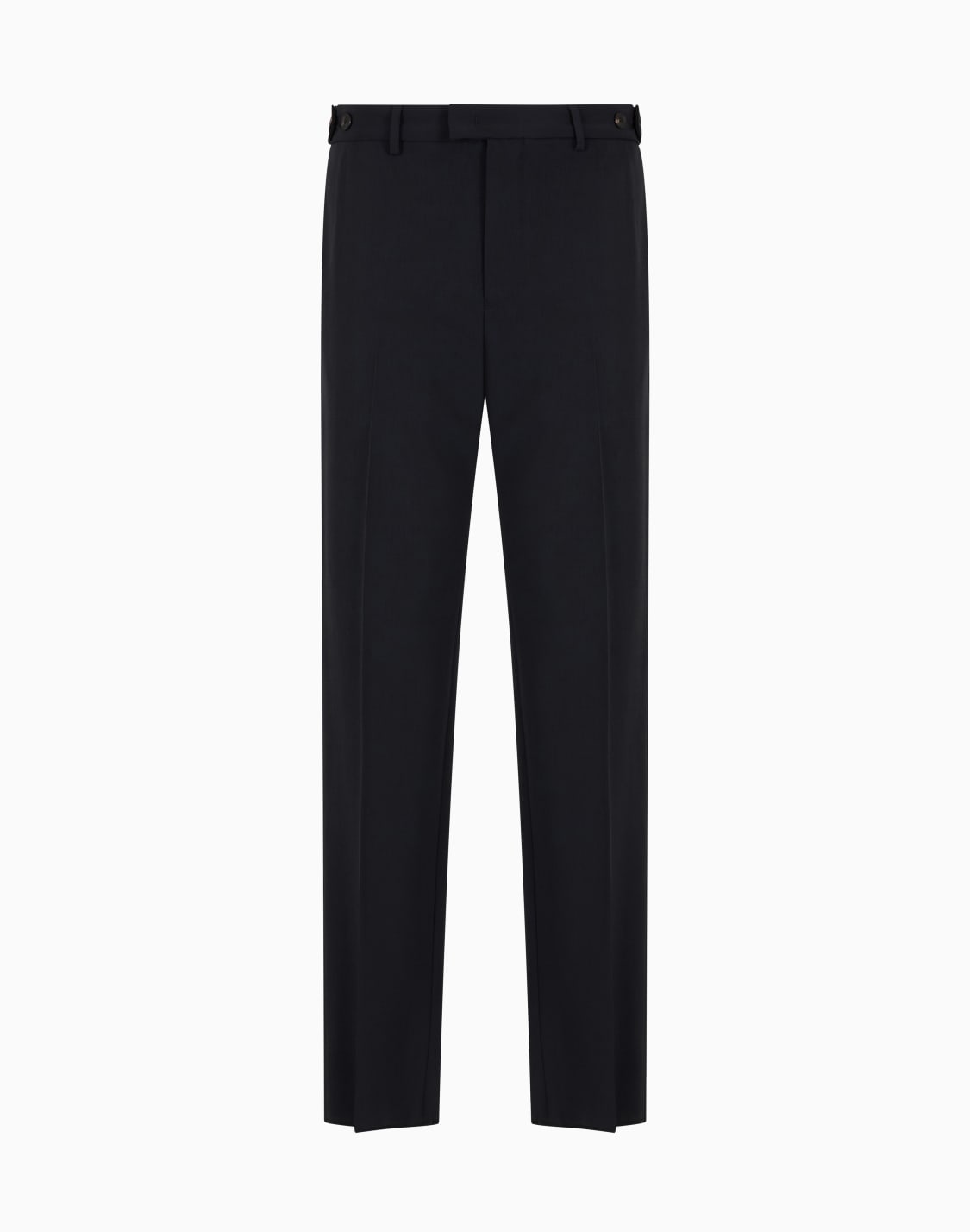 パンツ-ストレッチテクニカルギャバジン-ウエストバンドディテル-ネイビブル--emporio-armani