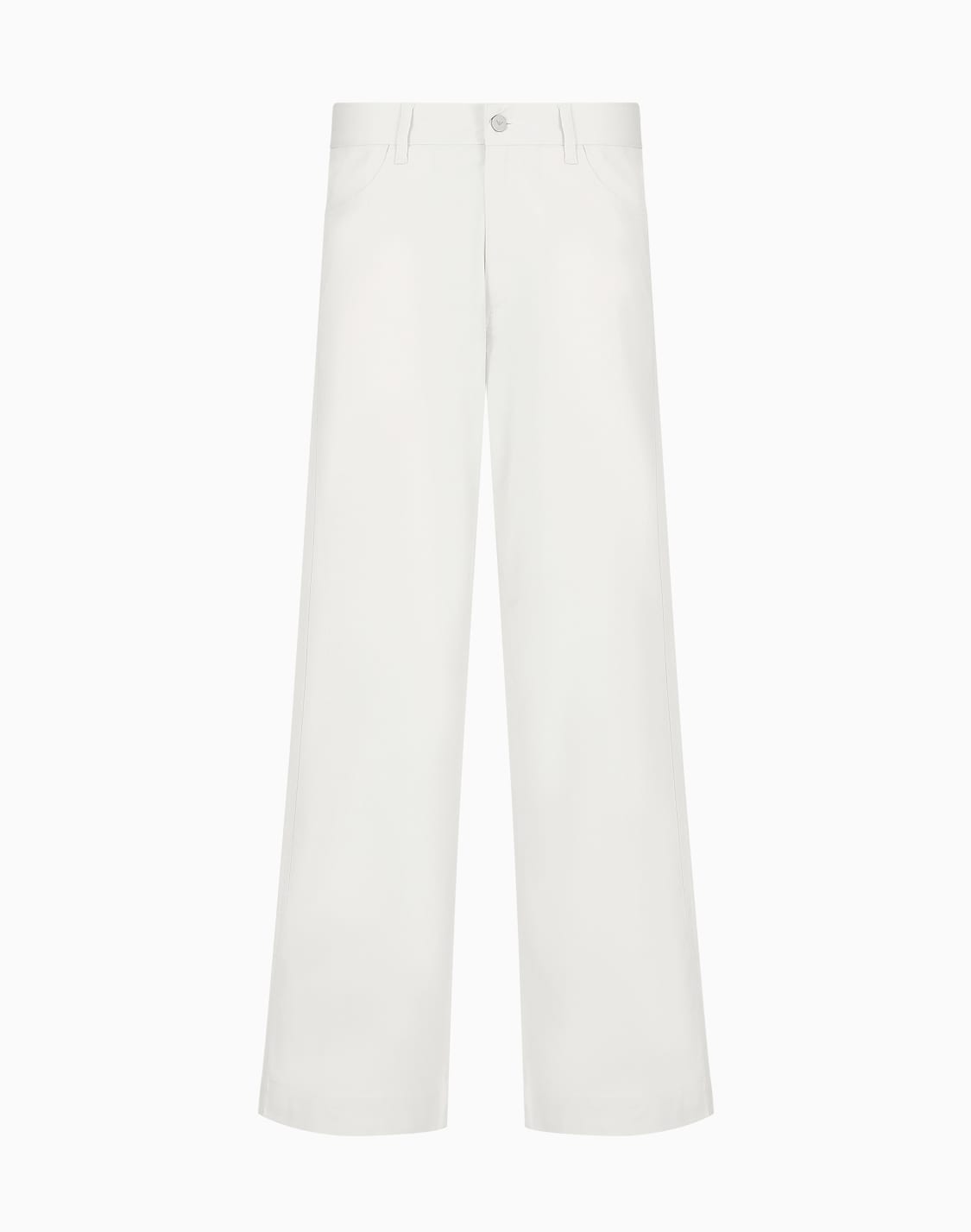 pantaloni-cinque-tasche-in-gabardina-organica-asv-capsule-bianco--emporio-armani